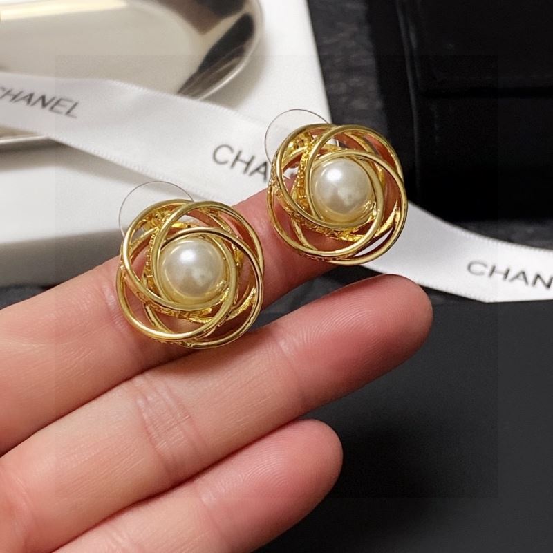 Ch*el earrings